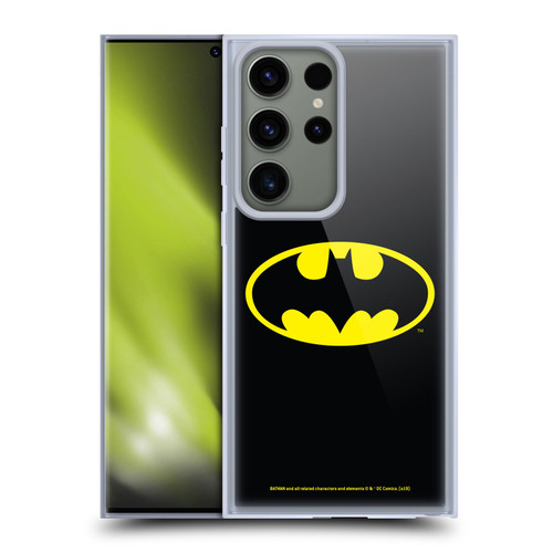 Batman DC Comics Logos Classic Soft Gel Case for Samsung Galaxy S23 Ultra 5G