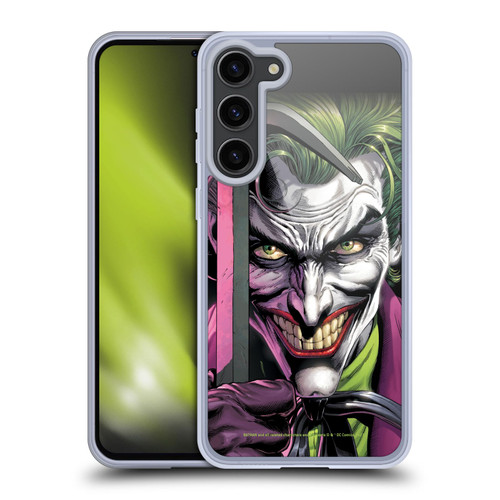 Batman DC Comics Three Jokers The Clown Soft Gel Case for Samsung Galaxy S23+ 5G