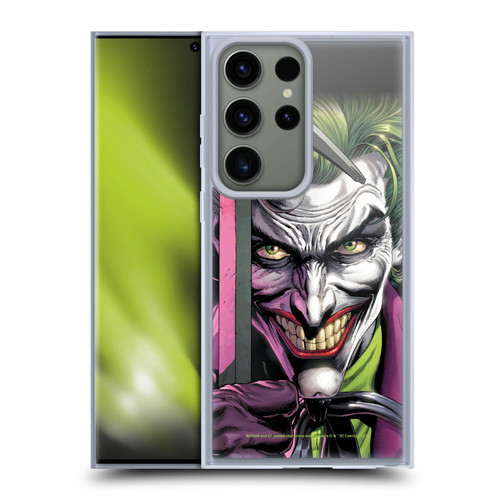 Batman DC Comics Three Jokers The Clown Soft Gel Case for Samsung Galaxy S23 Ultra 5G