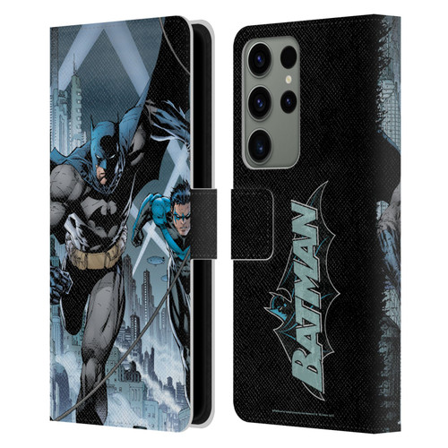Batman DC Comics Hush #615 Nightwing Cover Leather Book Wallet Case Cover For Samsung Galaxy S23 Ultra 5G