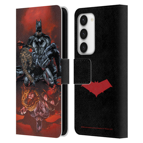 Batman DC Comics Red Hood And The Outlaws #17 Leather Book Wallet Case Cover For Samsung Galaxy S23 5G