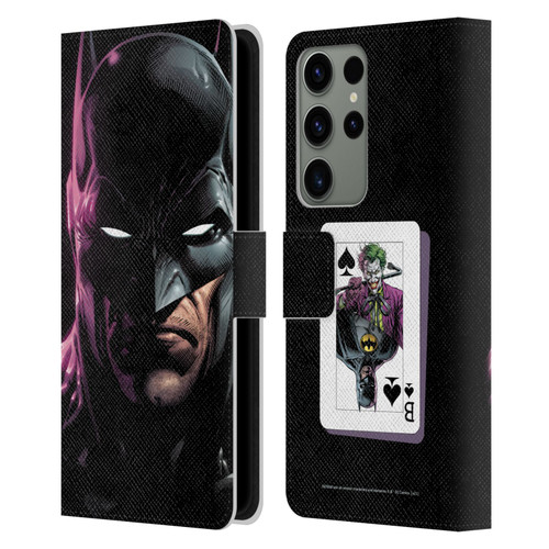 Batman DC Comics Three Jokers Batman Leather Book Wallet Case Cover For Samsung Galaxy S23 Ultra 5G