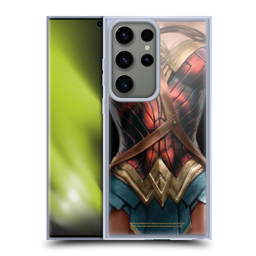 Wonder Woman Movie Character Art Costume Soft Gel Case for Samsung Galaxy S23 Ultra 5G