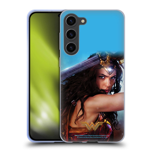 Wonder Woman Movie Posters Godkiller Sword 2 Soft Gel Case for Samsung Galaxy S23+ 5G