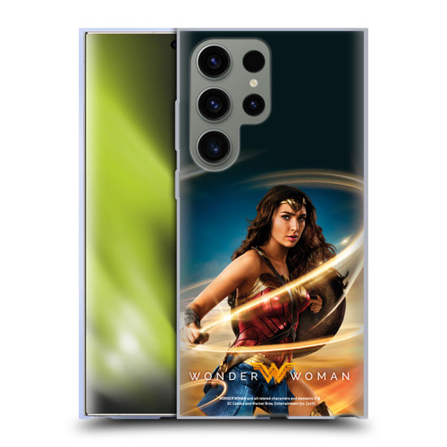Wonder Woman Movie Posters Lasso Of Truth Soft Gel Case for Samsung Galaxy S23 Ultra 5G