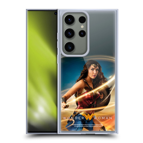 Wonder Woman Movie Posters Lasso Of Truth Soft Gel Case for Samsung Galaxy S23 Ultra 5G