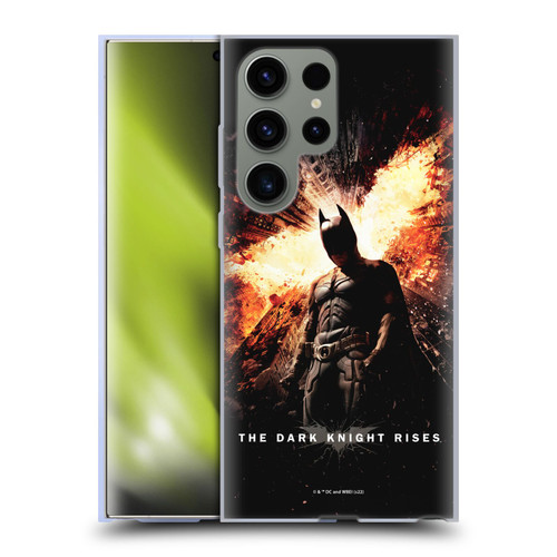 The Dark Knight Rises Key Art Batman Poster Soft Gel Case for Samsung Galaxy S23 Ultra 5G