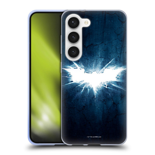 The Dark Knight Rises Logo Grunge Soft Gel Case for Samsung Galaxy S23 5G