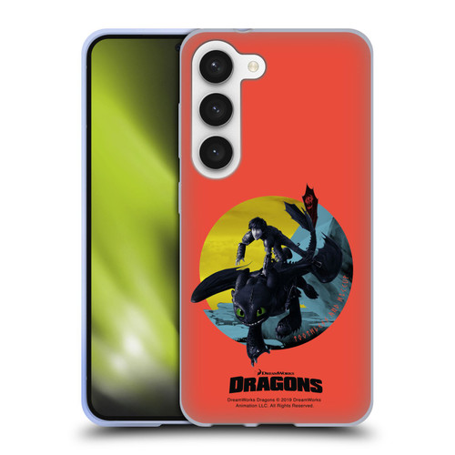 How To Train Your Dragon II Hiccup And Toothless Duo Soft Gel Case for Samsung Galaxy S23 5G
