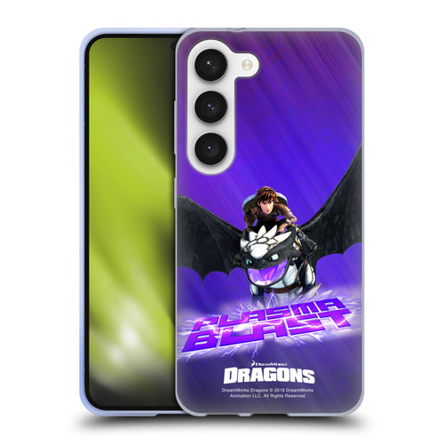 How To Train Your Dragon II Hiccup And Toothless Plasma Blast Soft Gel Case for Samsung Galaxy S23 5G