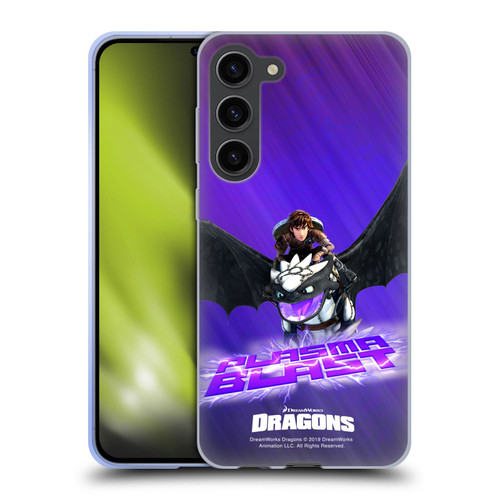 How To Train Your Dragon II Hiccup And Toothless Plasma Blast Soft Gel Case for Samsung Galaxy S23+ 5G