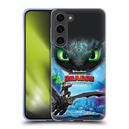 How To Train Your Dragon III The Hidden World Hiccup & Toothless Soft Gel Case for Samsung Galaxy S23+ 5G
