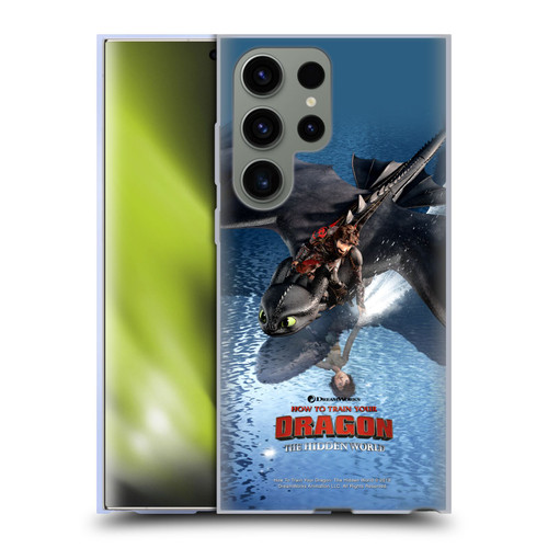 How To Train Your Dragon III The Hidden World Hiccup & Toothless 2 Soft Gel Case for Samsung Galaxy S23 Ultra 5G