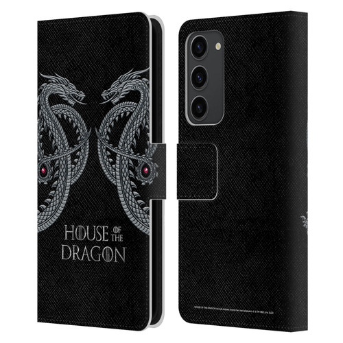 House Of The Dragon: Television Series Graphics Dragon Leather Book Wallet Case Cover For Samsung Galaxy S23+ 5G