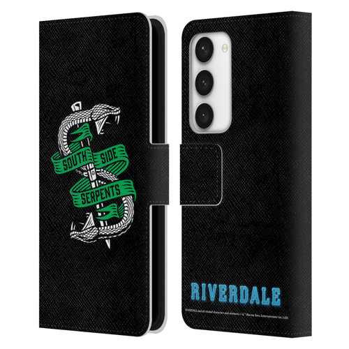 Riverdale Art South Side Serpents Leather Book Wallet Case Cover For Samsung Galaxy S23 5G