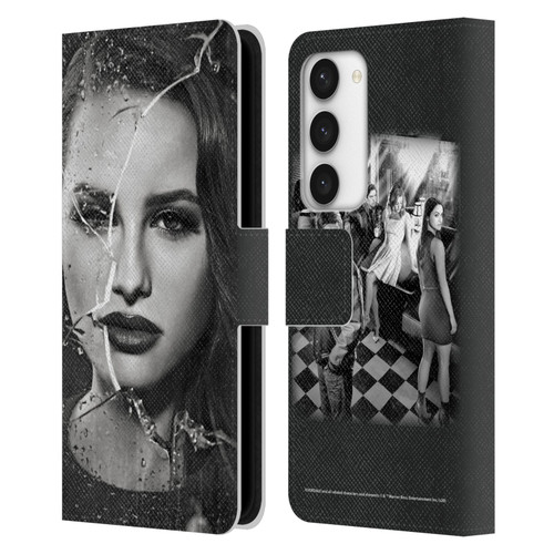Riverdale Broken Glass Portraits Cheryl Blossom Leather Book Wallet Case Cover For Samsung Galaxy S23 5G