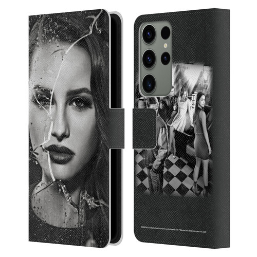 Riverdale Broken Glass Portraits Cheryl Blossom Leather Book Wallet Case Cover For Samsung Galaxy S23 Ultra 5G