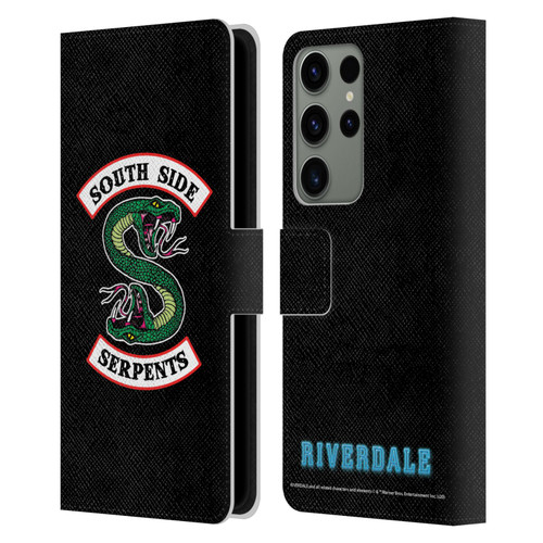 Riverdale Graphic Art South Side Serpents Leather Book Wallet Case Cover For Samsung Galaxy S23 Ultra 5G