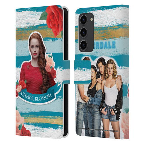 Riverdale Graphics Cheryl Blossom Leather Book Wallet Case Cover For Samsung Galaxy S23+ 5G