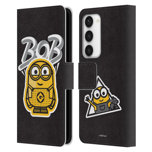 Minions Rise of Gru(2021) Iconic Mayhem Bob Leather Book Wallet Case Cover For Samsung Galaxy S23 5G