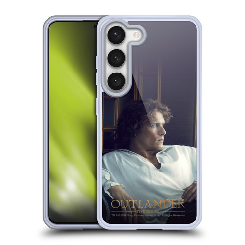 Outlander Characters Jamie White Shirt Soft Gel Case for Samsung Galaxy S23 5G