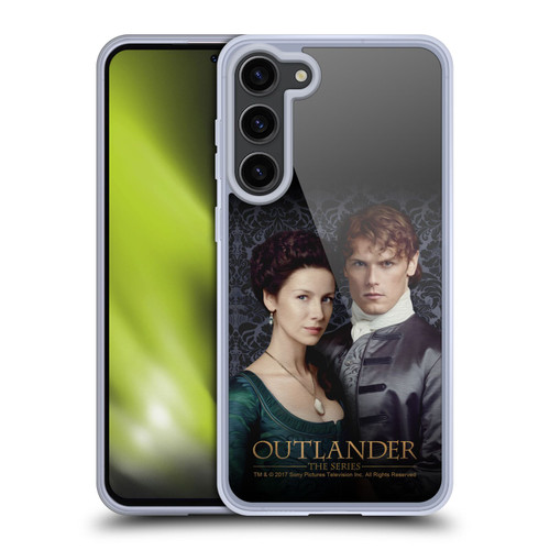 Outlander Portraits Claire & Jamie Soft Gel Case for Samsung Galaxy S23+ 5G