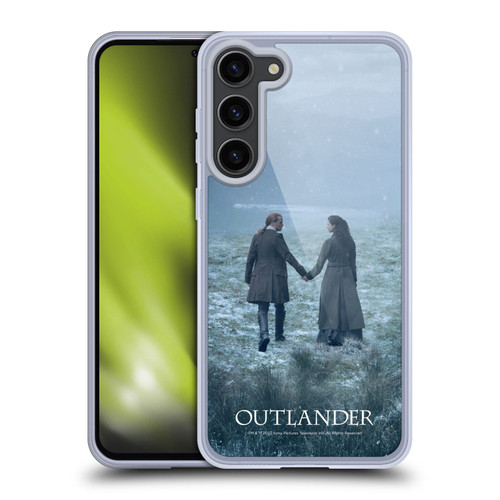 Outlander Season 6 Key Art Jamie And Claire Soft Gel Case for Samsung Galaxy S23+ 5G