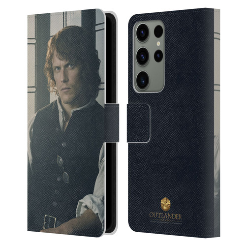 Outlander Characters Jamie Fraser Leather Book Wallet Case Cover For Samsung Galaxy S23 Ultra 5G