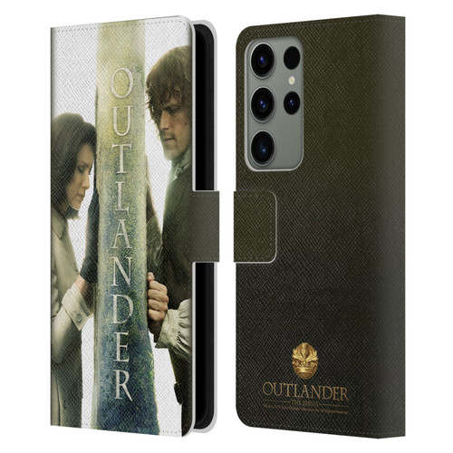 Outlander Key Art Season 3 Poster Leather Book Wallet Case Cover For Samsung Galaxy S23 Ultra 5G