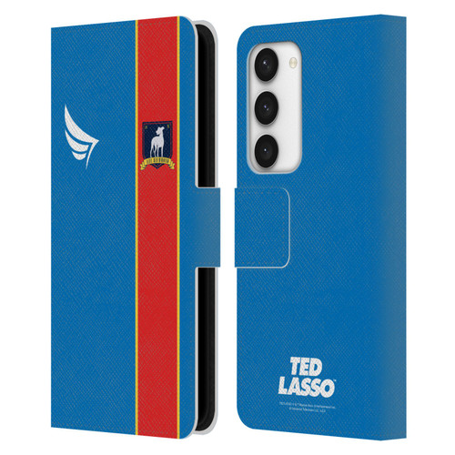 Ted Lasso Season 1 Graphics Jersey Leather Book Wallet Case Cover For Samsung Galaxy S23 5G