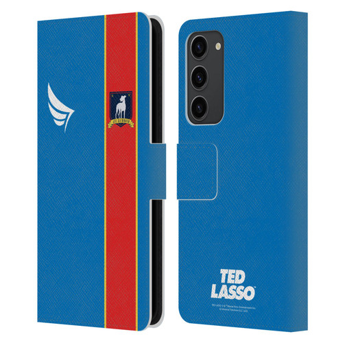 Ted Lasso Season 1 Graphics Jersey Leather Book Wallet Case Cover For Samsung Galaxy S23+ 5G