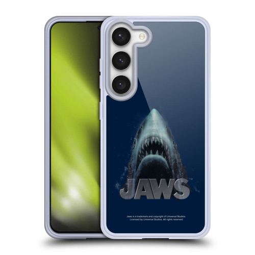 Jaws I Key Art Illustration Soft Gel Case for Samsung Galaxy S23 5G