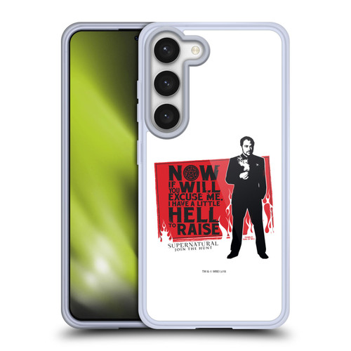 Supernatural Graphic Sam, Dean & Castiel Soft Gel Case for Samsung Galaxy S23 5G