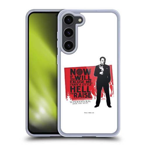 Supernatural Graphic Sam, Dean & Castiel Soft Gel Case for Samsung Galaxy S23+ 5G