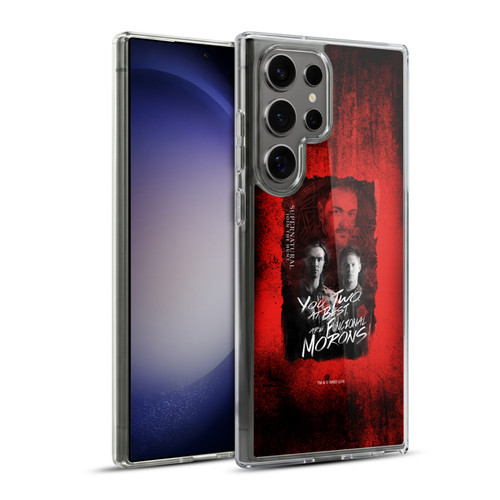 Supernatural Graphic Castiel Soft Gel Case for Samsung Galaxy S23 Ultra 5G & MagSafe