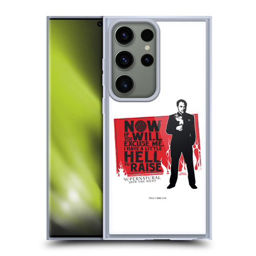 Supernatural Graphic Sam, Dean & Castiel Soft Gel Case for Samsung Galaxy S23 Ultra 5G