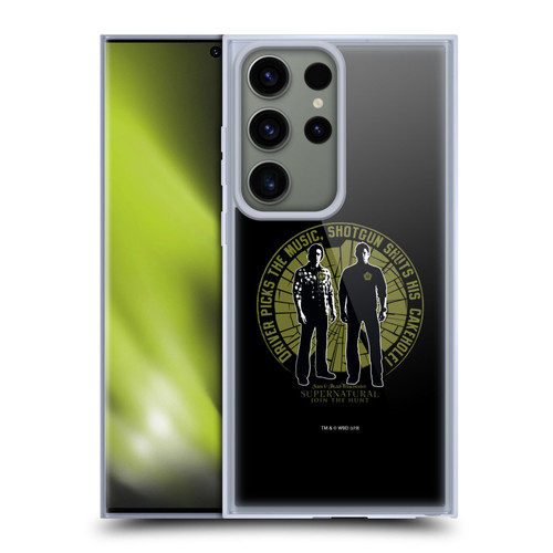 Supernatural Graphic Sam & Dean Soft Gel Case for Samsung Galaxy S23 Ultra 5G