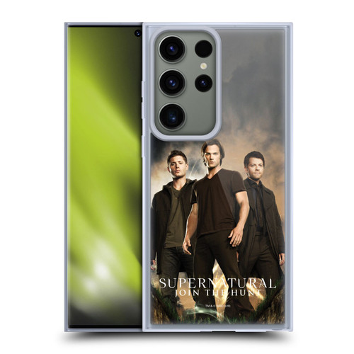 Supernatural Key Art Sam, Dean & Castiel 2 Soft Gel Case for Samsung Galaxy S23 Ultra 5G & MagSafe