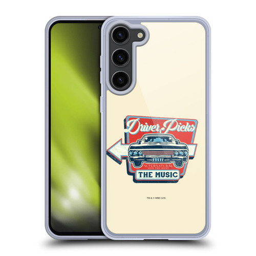 Supernatural Vectors Driver Picks Soft Gel Case for Samsung Galaxy S23+ 5G