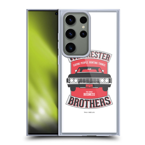 Supernatural Vectors Winchester Brothers 2 Soft Gel Case for Samsung Galaxy S23 Ultra 5G