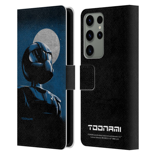 Toonami Graphics Character Art Leather Book Wallet Case Cover For Samsung Galaxy S23 Ultra 5G