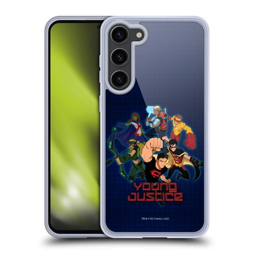 Young Justice Graphics Group Soft Gel Case for Samsung Galaxy S23+ 5G