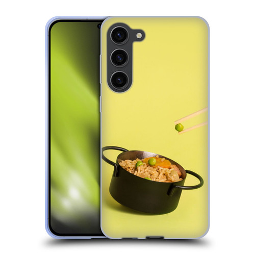 Pepino De Mar Foods Fried Rice Soft Gel Case for Samsung Galaxy S23+ 5G