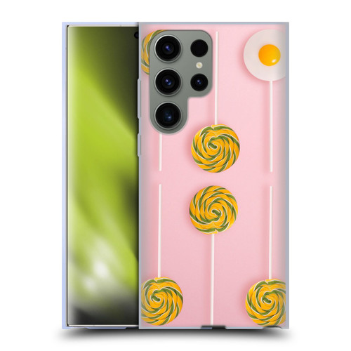 Pepino De Mar Patterns 2 Lollipop Soft Gel Case for Samsung Galaxy S23 Ultra 5G