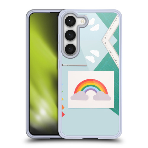 Pepino De Mar Rainbow Art Soft Gel Case for Samsung Galaxy S23 5G