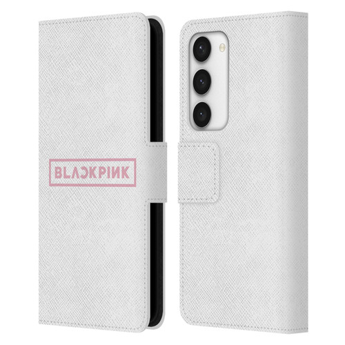 Blackpink The Album Logo Leather Book Wallet Case Cover For Samsung Galaxy S23 5G