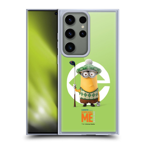 Despicable Me Minions Kevin Golfer Costume Soft Gel Case for Samsung Galaxy S23 Ultra 5G