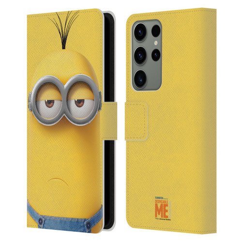 Despicable Me Full Face Minions Kevin Leather Book Wallet Case Cover For Samsung Galaxy S23 Ultra 5G