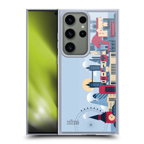 The National Gallery Art London Skyline Soft Gel Case for Samsung Galaxy S23 Ultra 5G