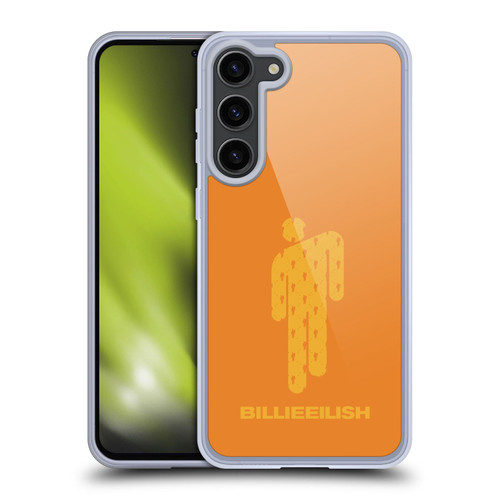 Billie Eilish Key Art Blohsh Orange Soft Gel Case for Samsung Galaxy S23+ 5G